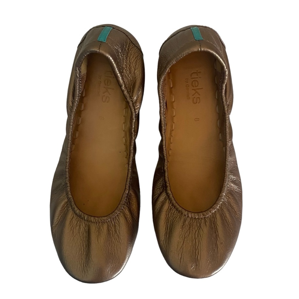 Tieks By Gavrieli Metallic Bronze Size 8
